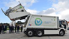 Leiria recebe primeiro veículo elétrico de recolha de resíduos