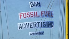 Organizações ambientalistas contra publicidade a combustíveis fósseis