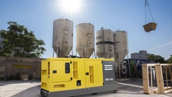 Novos geradores da Atlas Copco para fornecer energia previsível em movimento