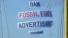 Organizações ambientalistas contra publicidade a combustíveis fósseis