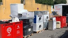 Recolhidas 1.150 toneladas de equipamentos elétricos em 6 meses